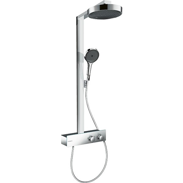 Hansgrohe Rainfinity Showerpipe 250 1jet EcoSmart mit ShowerTablet 350 Chrom