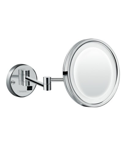 Hansgrohe Rasierspiegel Logis Universal chrom mit LED Licht