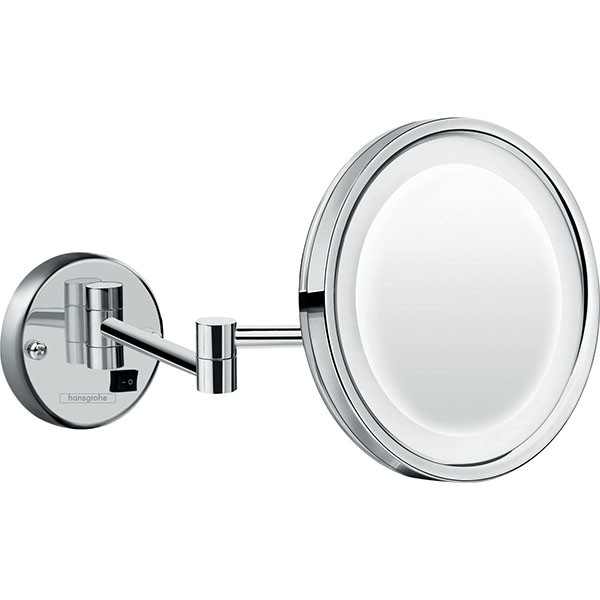 Hansgrohe Rasierspiegel Logis Universal chrom mit LED Licht