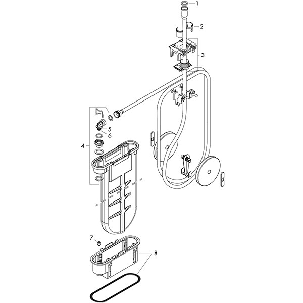 Hansgrohe sBox ohne Farbteile 