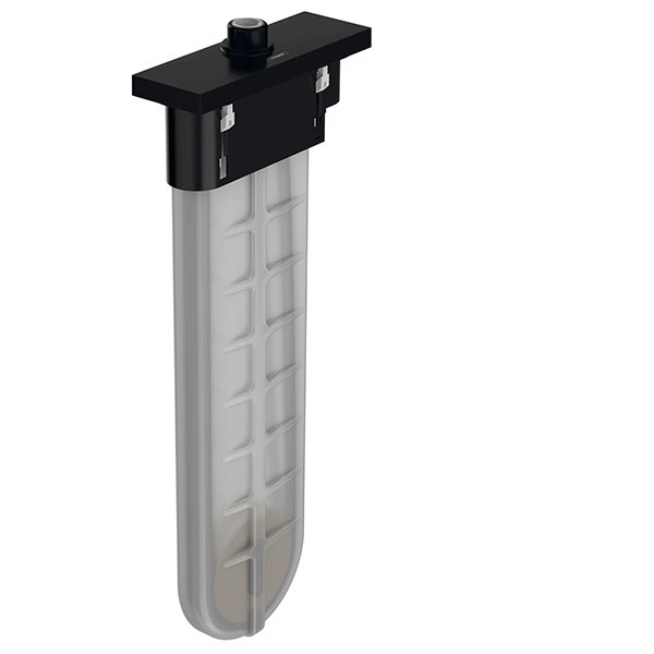 Hansgrohe Wannenrandset sBox square mattschwarz 