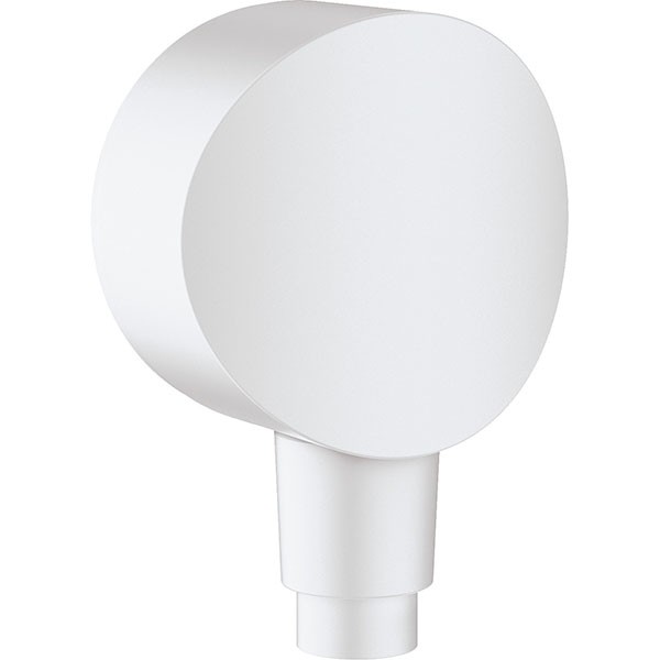 Hansgrohe Schlauchanschluss DN15 Fixfit S mit Rückflussverhinderer mattweiss