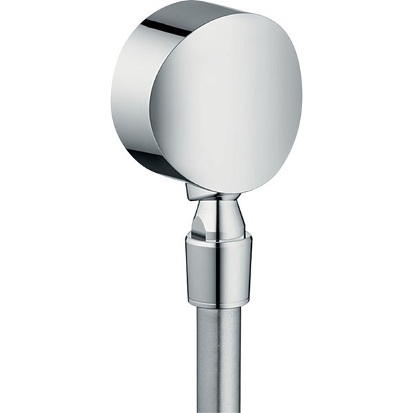 Hansgrohe Schlauchanschluß Fixfit S DN15 chrom mit Rückflussverhinderer u.Kugelgelenk