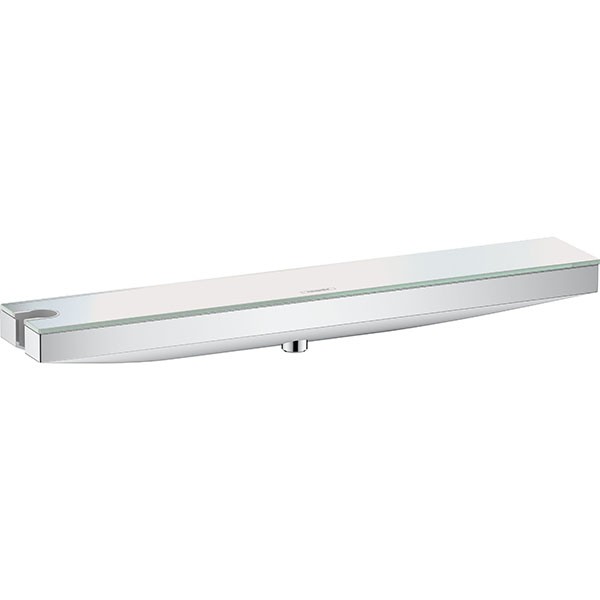 Hansgrohe Schlauchanschluss Rainfinity Porter 500 chrom mit Ablage L