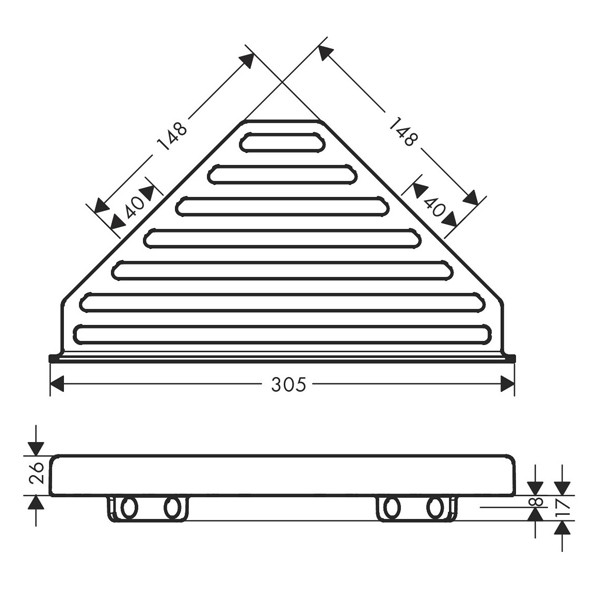 HG Seifenkorb AddStoris mattschwarz  