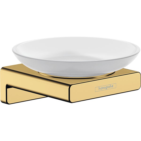 Hansgrohe Seifenschale AddStoris polished gold 