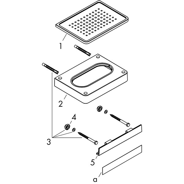 Hansgrohe Seifenschale Axor Universal Accessories chrom