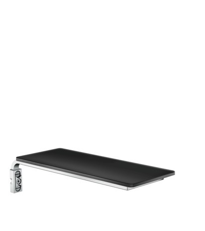 Hansgrohe Seifenschale Casetta E schwarz/chrom  