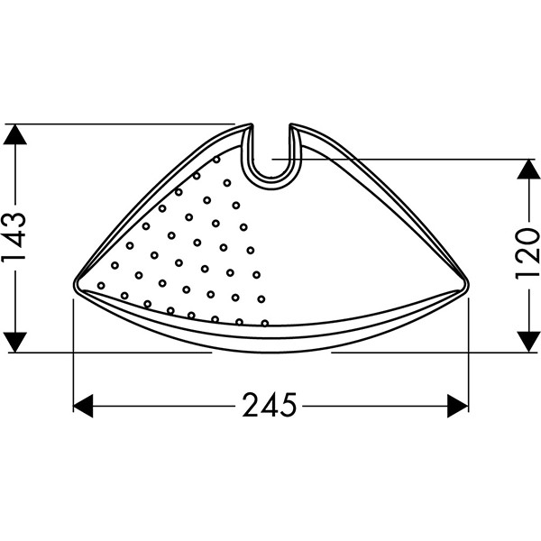 Hansgrohe Seifenschale Cassetta'B 
