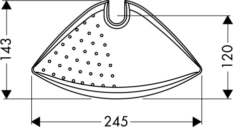 Hansgrohe Seifenschale Cassetta'B 