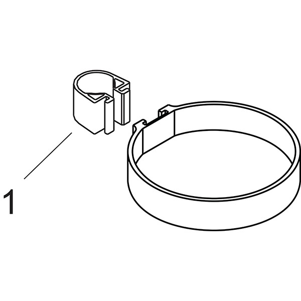Hansgrohe Seifenschale Cassetta'C chrom 
