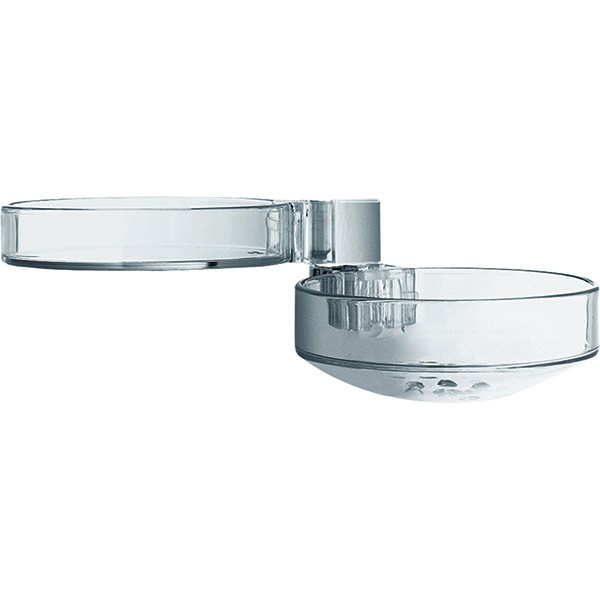Hansgrohe Seifenschale Cassetta'D glasklar 