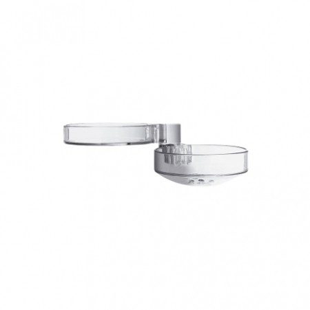 Hansgrohe Seifenschale Cassetta'D glasklar 