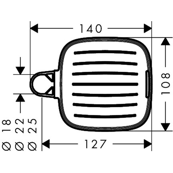 Hansgrohe Seifenschale Cassetta E 