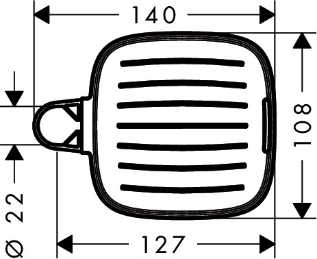 Hansgrohe Seifenschale Cassetta E 