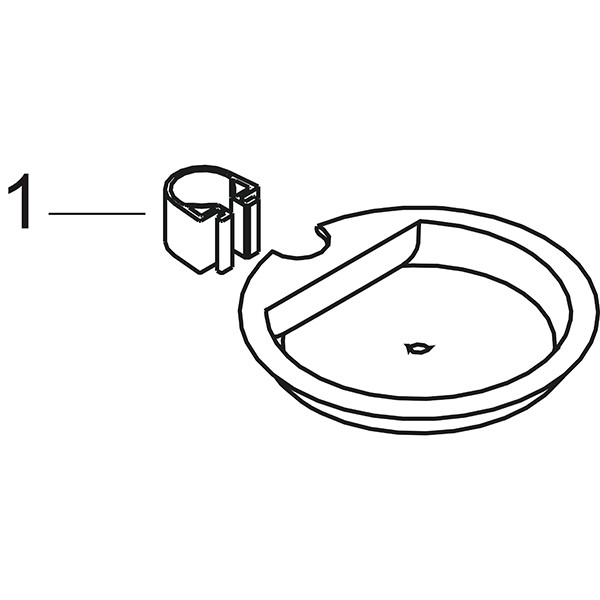 Hansgrohe Seifenschale Cassetta'S 