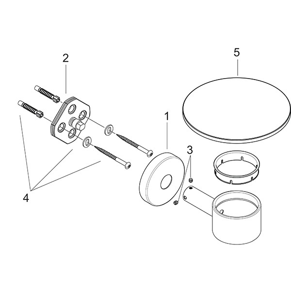 Hansgrohe Seifenschale Logis chrom 