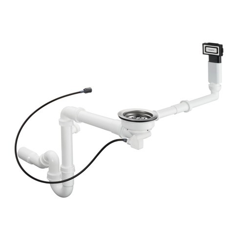Hansgrohe Select Automatische Ab- und Überlaufg.Einzelbecken Granit D16-12
