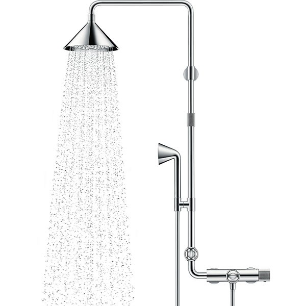 Hansgrohe Showerpipe AXOR Front chrom 