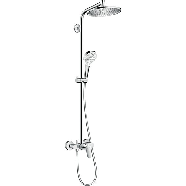 Hansgrohe Showerpipe Crometta S 240 Einhebelmischer chrom
