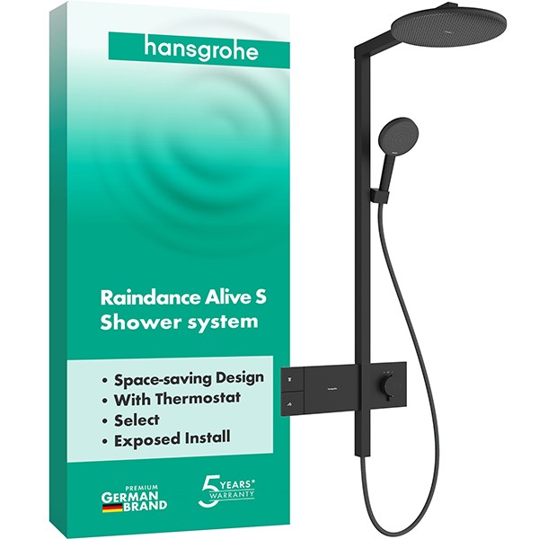Hansgrohe Showerpipe Raindance Alive S  300 1jet mit Thermostat MSW