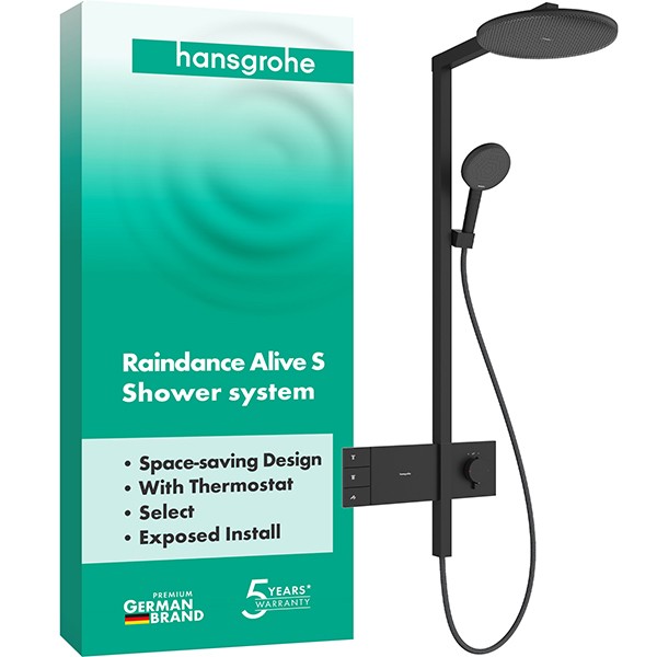 Hansgrohe Showerpipe Raindance Alive S  300 2jet mit Thermostat MSW