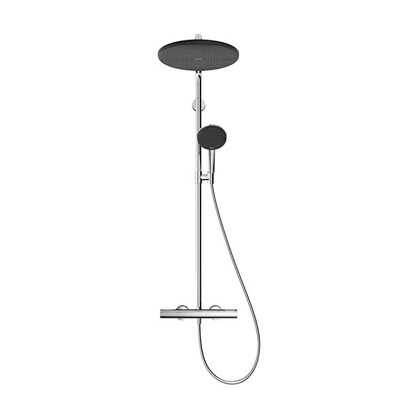 Hansgrohe Showerpipe Raindance Alive S Puro  300 1jet mit Ecostat Element chrom
