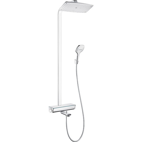 Hansgrohe Showerpipe Raindance Select chr.m.KB Raindance E Air 1jet 360mm Wanne