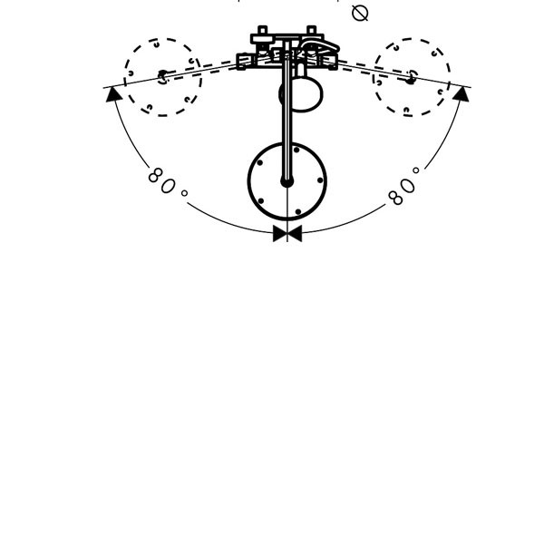Hansgrohe Showerpipe Raindance Select chrom mit Kopfbrause Raindance Air 1jet 240mm