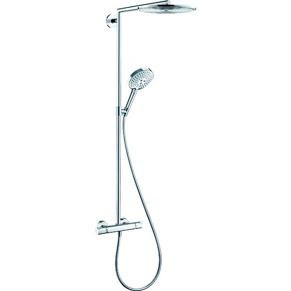 Hansgrohe Showerpipe Raindance Select chrom mit Kopfbrause Raindance Air 1jet 300mm