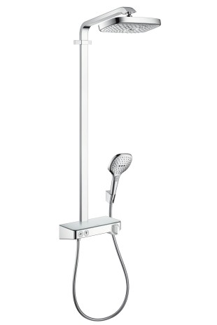 HG Showerpipe Raindance Select chrom mit ShowerTablet KB Raindance E Air 2jet 300