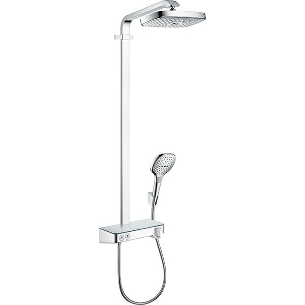 Hansgrohe Showerpipe Raindance Select E 300 2jet EcoSmart ShowerTablet chrom