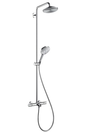 HG Showerpipe Raindance Select Wanne chr.Kopfbrause Raindance Air 1jet 240mm