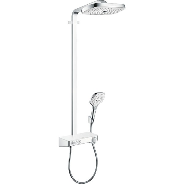Hansgrohe Showerpipe Raindance Select weiss/chr m.Kopfbrause Raindance E Air 3jet 300mm