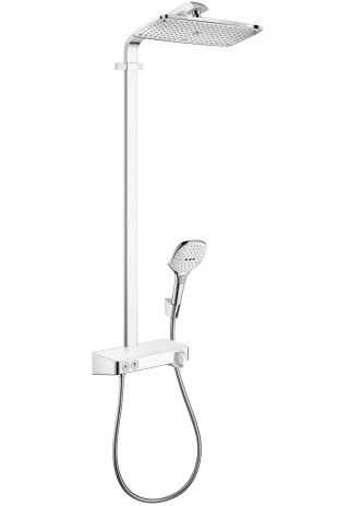 Hansgrohe Showerpipe Raindance Select weiss/chr ShowerTablet KB Raindance E 360 ST