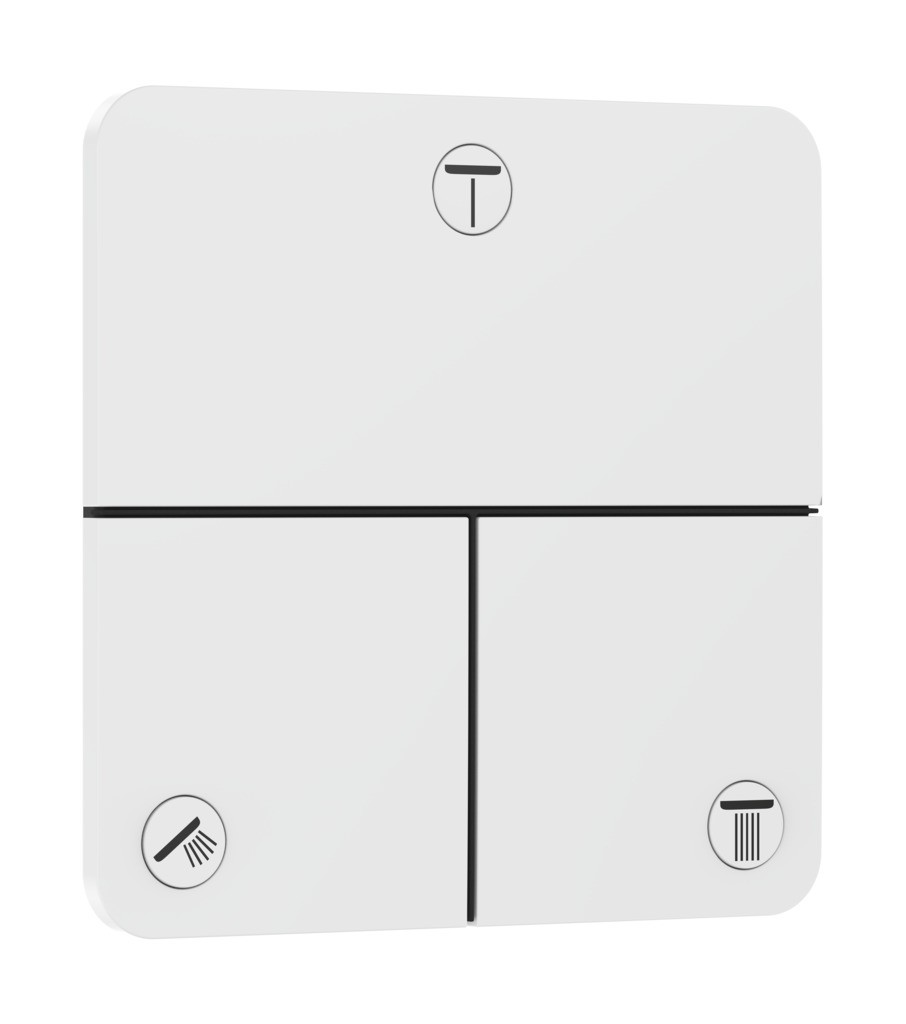Hansgrohe ShowerSelect Comfort Q Ventil Unterputz für 3 Verbraucher Mattweiß