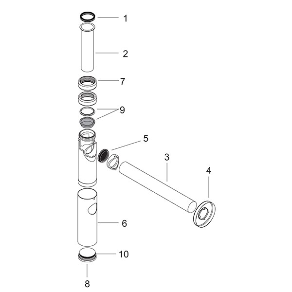 Hansgrohe Siphon Flowstar S chrom 