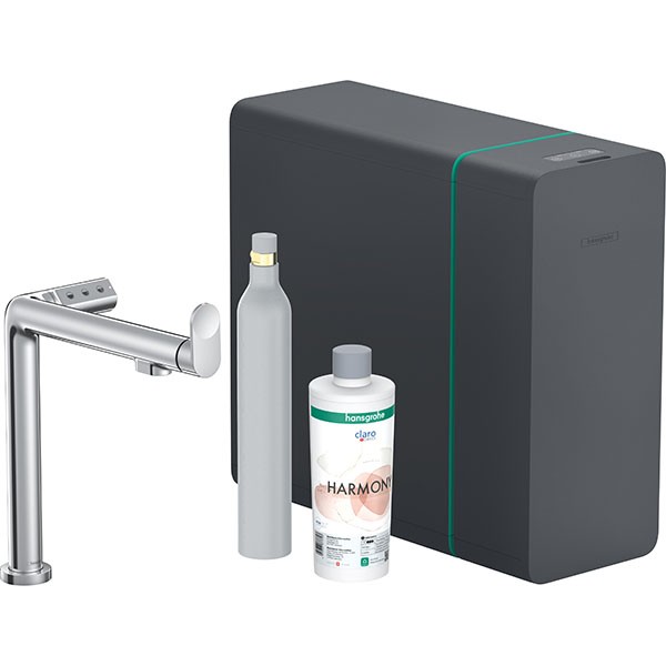 Hansgrohe SodaSystem 240 Aqittura M91 1jet Starter Set chrom