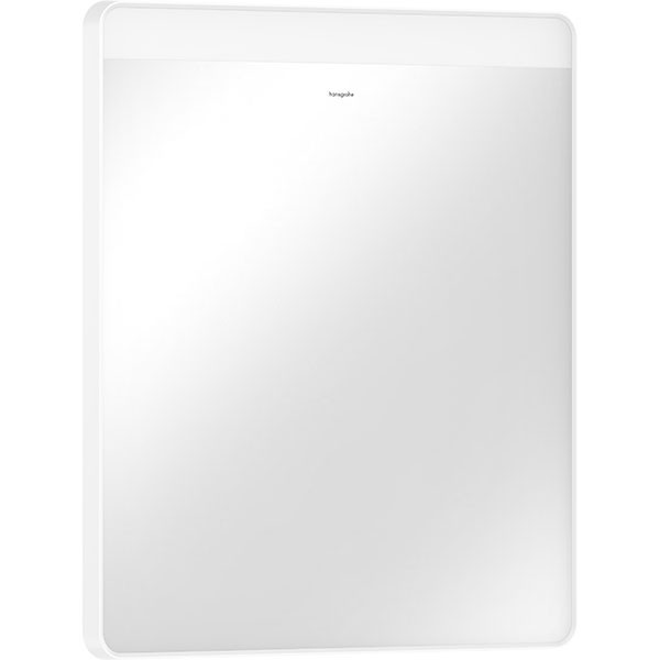 Hansgrohe Spiegel Xarita Lite Q 600/30 m.hor.LED Beleuchtung Wandschalter Matt White