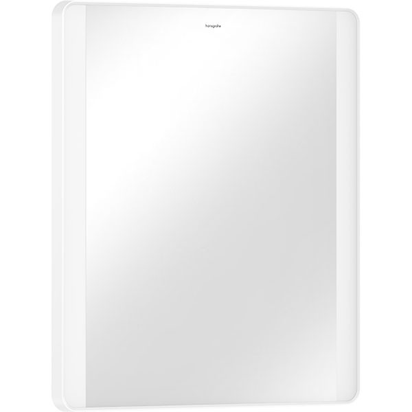 Hansgrohe Spiegel Xarita Lite Q 600/30 m.seitl.LED Beleuchtung Wandschalter Matt White