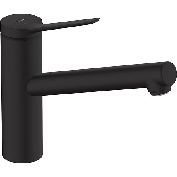 Hansgrohe Spültischmischer 150 Zesis M33 EcoSmart 1jet mattschwarz