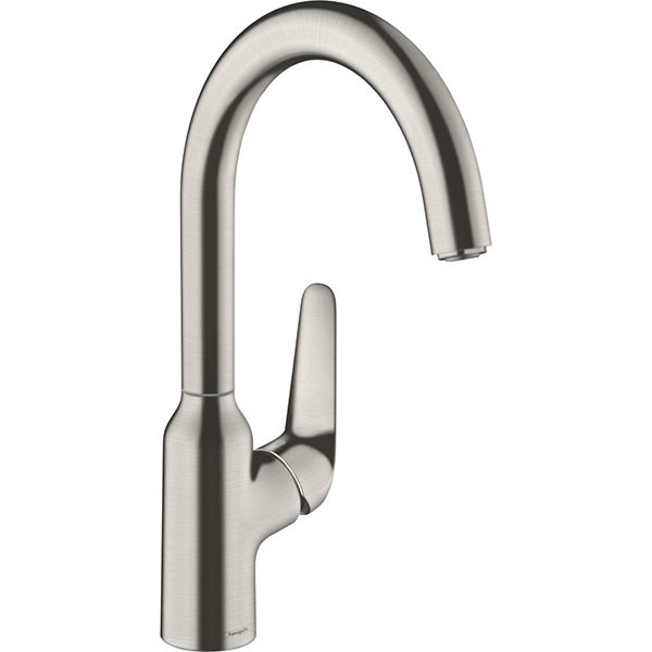 Hansgrohe Spültischmischer 220 Schwenkausl.M421-H220ST edelstahl-optik