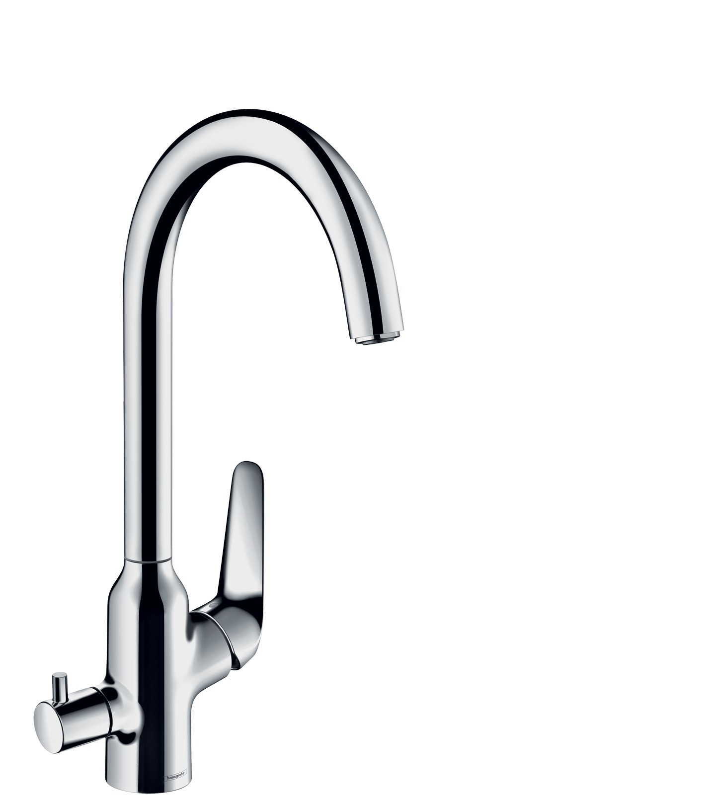 Hansgrohe Spültischmischer 220 Schwenkauslauf mit Geräteabsperrventil M424-H220 chrom