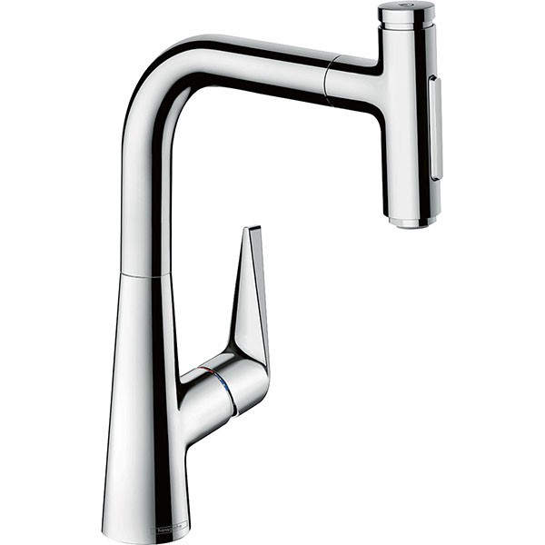 Hansgrohe Spültischmischer 220 Select 2jet sBox Ausziehbrause M5117-H220 chrom