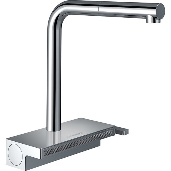Hansgrohe Spültischmischer 250 Aquno Select M81 Ausziehauslauf 2jet sBox chrom