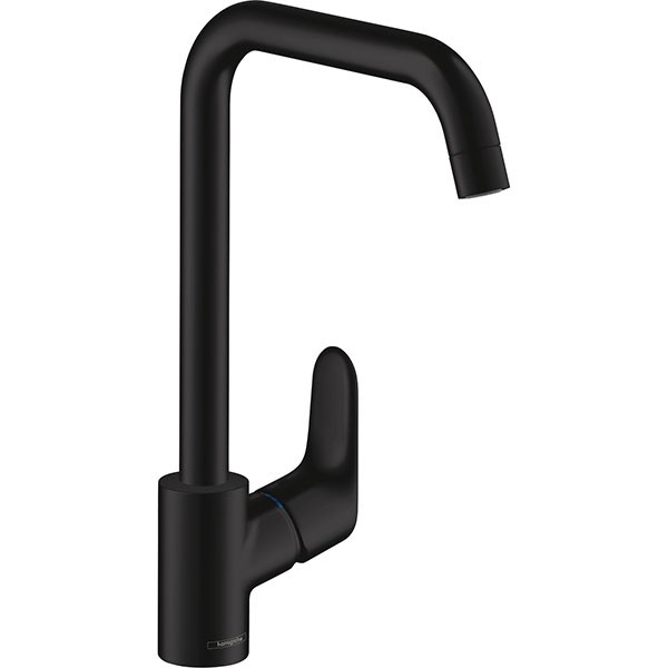Hansgrohe Spültischmischer 260 Focus M41 1jet mattschwarz