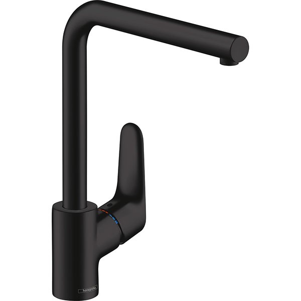 Hansgrohe Spültischmischer 280 Focus M41 1jet mattschwarz