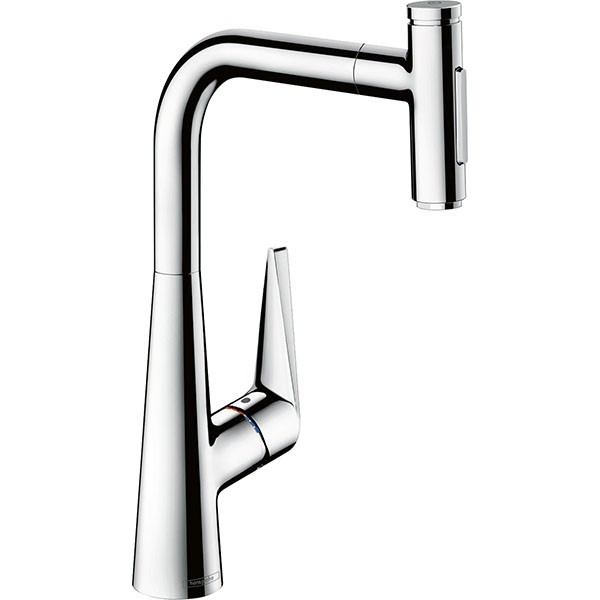 Hansgrohe Spültischmischer 300 Select 2jet sBox Ausziehbrause M5117-H300 chrom