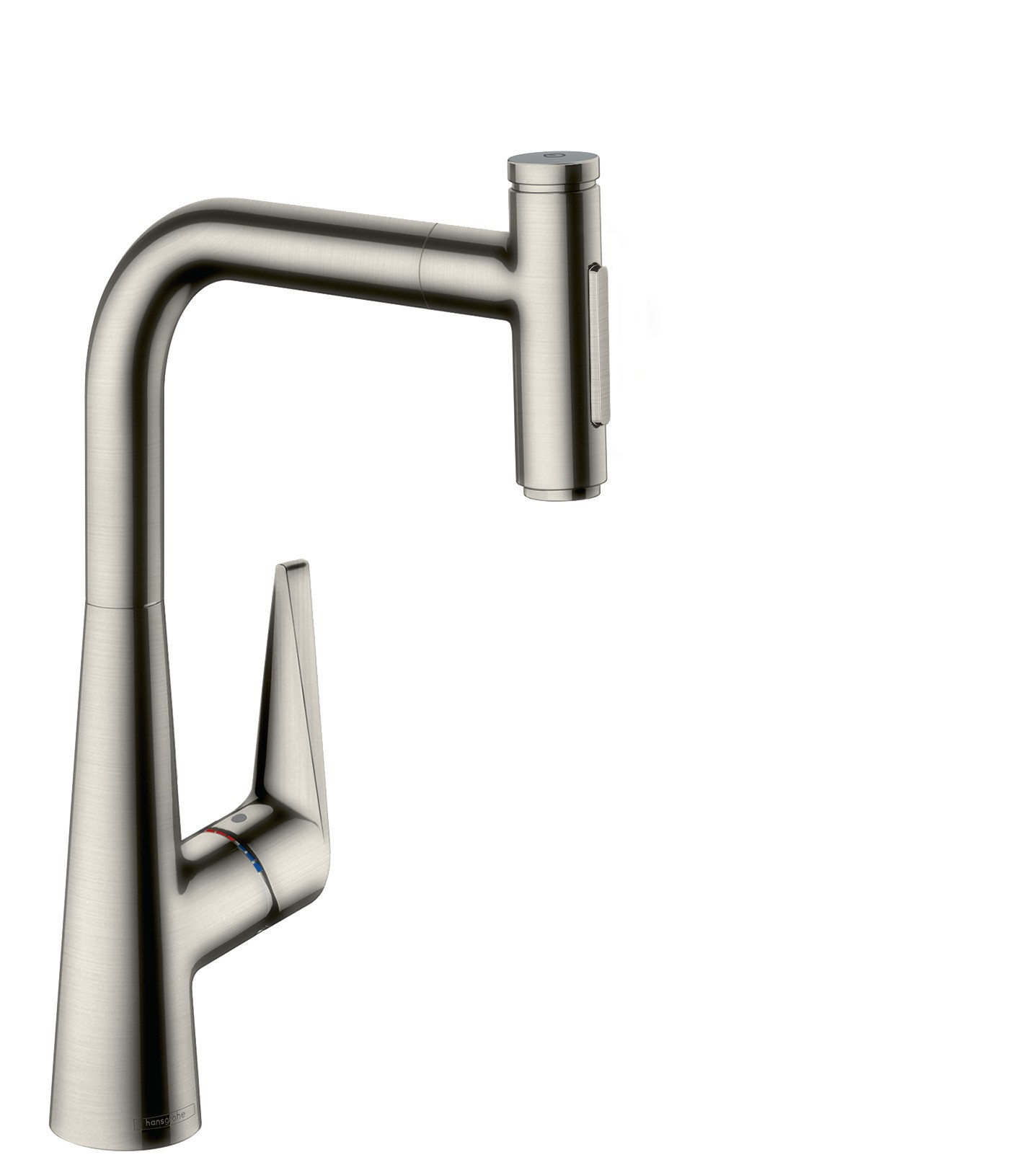 Hansgrohe Spültischmischer 300 Select 2jet sBox Ausziehbrause M5117-H300 edelstahl-optik