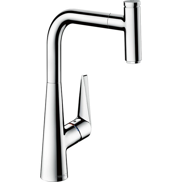 Hansgrohe Spültischmischer 300 Select mit sBox Ausziehauslauf M5115-H300 chrom